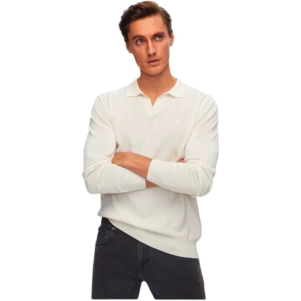 Damat Tween Ecru Wool Blend Sweater size M